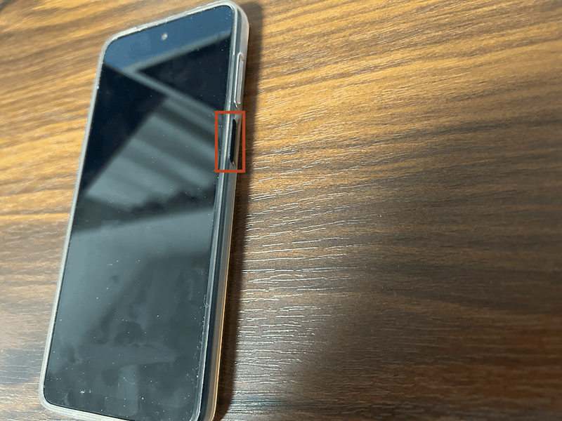 Androidの電源ボタンを長押しする画面