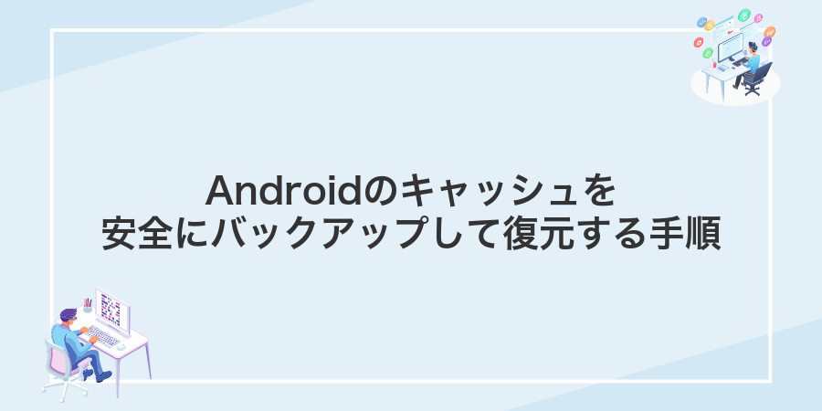 Androidのキャッシュを安全にバックアップして復元する手順