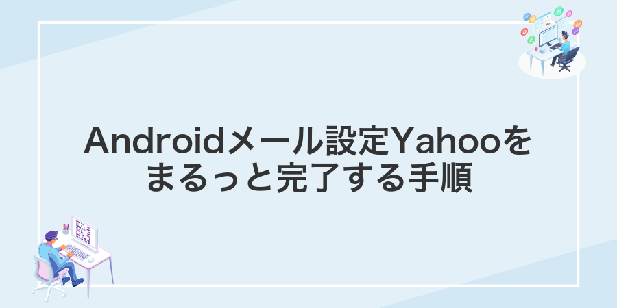 Androidメール設定Yahooをまるっと完了する手順