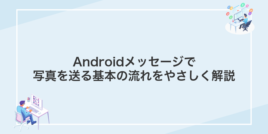 Androidメッセージで写真を送る基本の流れをやさしく解説