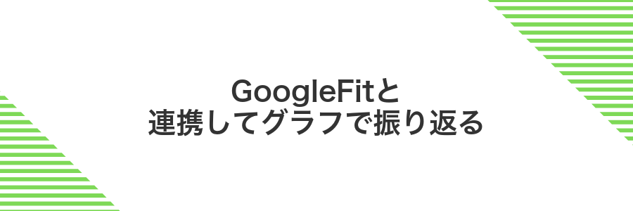 GoogleFitと連携してグラフで振り返る