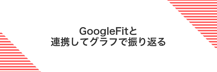 GoogleFitと連携してグラフで振り返る