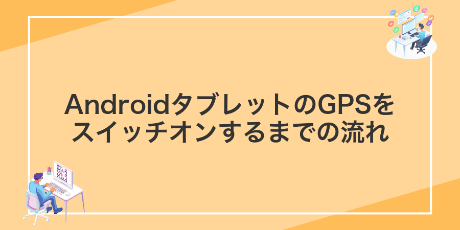 AndroidタブレットのGPSをスイッチオンするまでの流れ