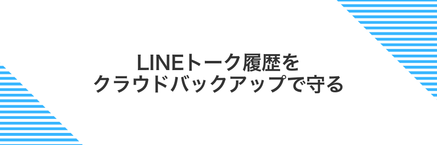 LINEトーク履歴をクラウドバックアップで守る