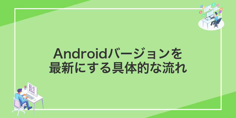 Androidバージョンを最新にする具体的な流れ