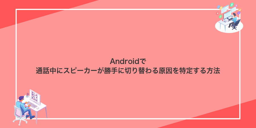 Androidで通話中にスピーカーが勝手に切り替わる原因を特定する方法