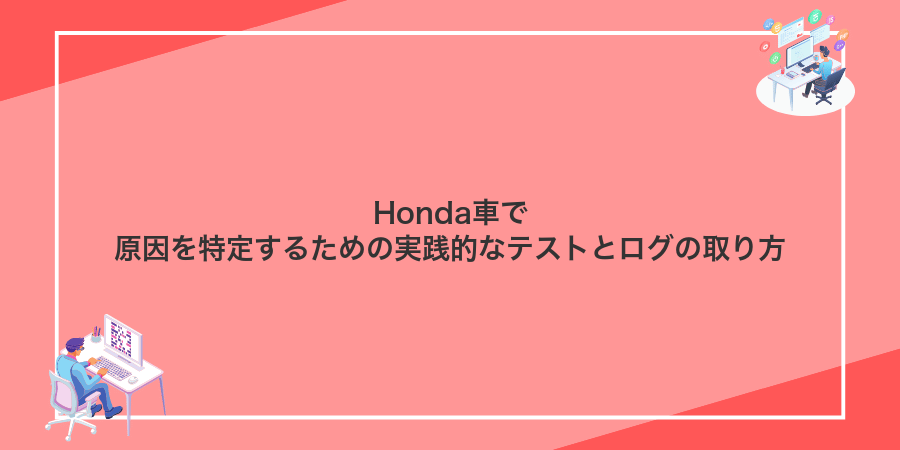 Honda車で原因を特定するための実践的なテストとログの取り方