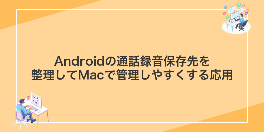 Androidの通話録音保存先を整理してMacで管理しやすくする応用