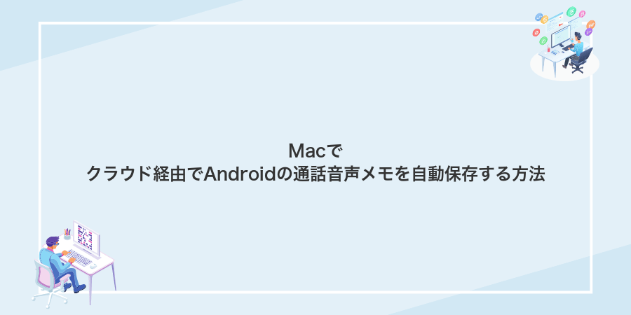 Macでクラウド経由でAndroidの通話音声メモを自動保存する方法