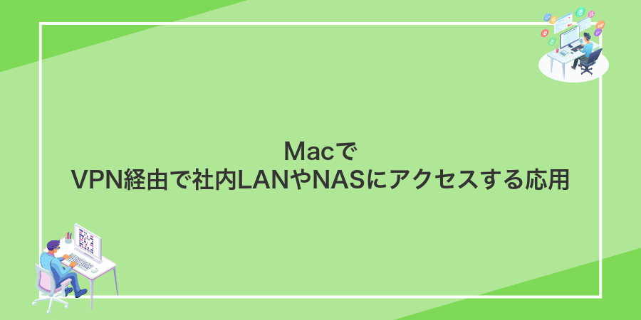 MacでVPN経由で社内LANやNASにアクセスする応用