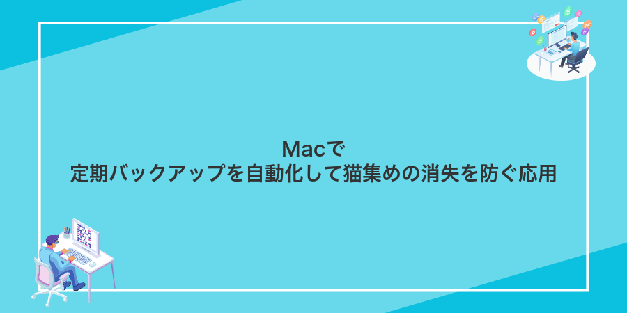 Macで定期バックアップを自動化して猫集めの消失を防ぐ応用