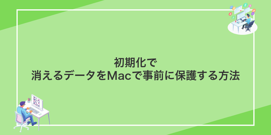 初期化で消えるデータをMacで事前に保護する方法