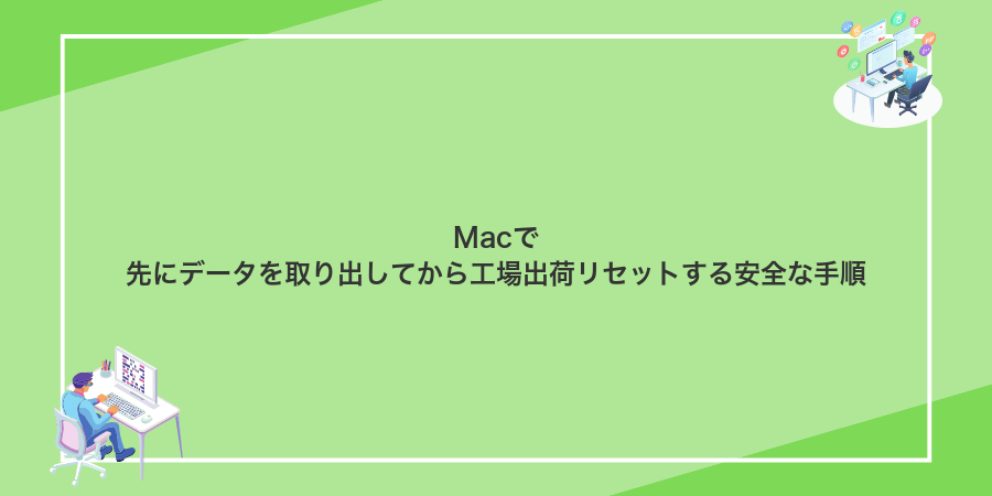 Macで先にデータを取り出してから工場出荷リセットする安全な手順