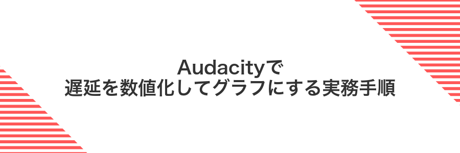 Audacityで遅延を数値化してグラフにする実務手順